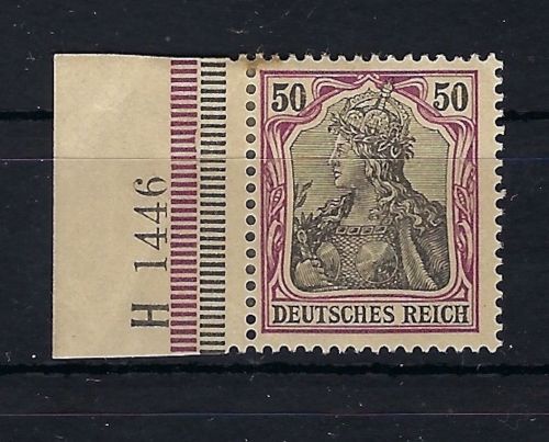 DR Germania, Mi 76 * mit Erstfalz, HAN: H 1446, einwandfrei