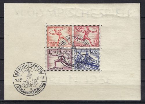 DR Olympiade 1936, Block 6 X SoSt „Berlin-Treptow“