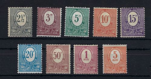 Oberschlesien Mi 1 - 9 **