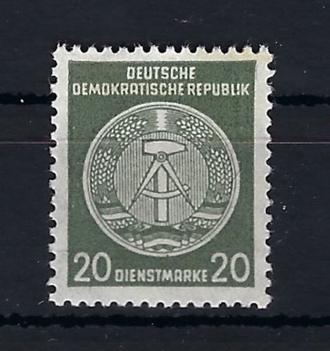 DDR Dienst Mi 32 y II XI **, gepr. Mayer VP