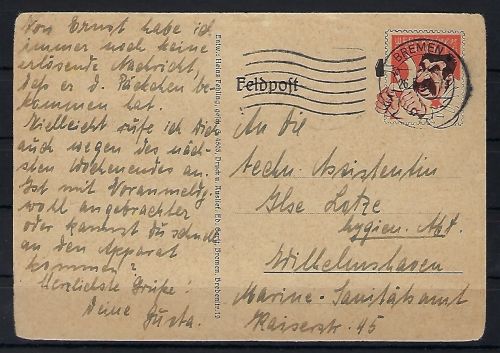 Feldpost-Spottbrief „Stalin“ Wert keinen Pfennig, befördert