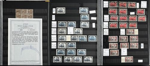 DAP China 1886-1919 **/*/gest. Vorläufer/geprüfte/Seepost, ME 15.000€