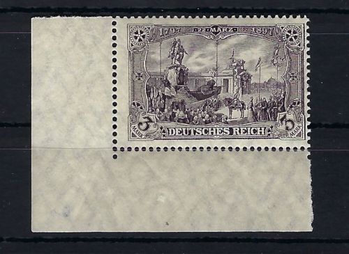 DR Mi 96 A Ib ** Eckrand UL, gepr. Jäschke BPP, einwandfreie Qualität