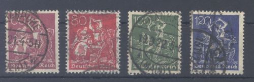 DR Arbeiterserie Mi 177-196 °, jede Marke gepr. Infla Berlin