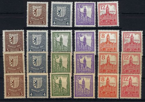 West Sachsen komplette Abschiedsserie Mi 150-161, ME 422,50€