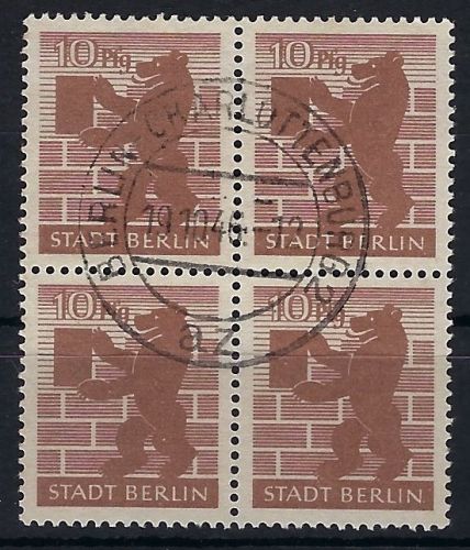 Berlin und Brandenburg Mi 4 Aa bwbz ° im VB, Dr. Jasch BPP, ME 550€