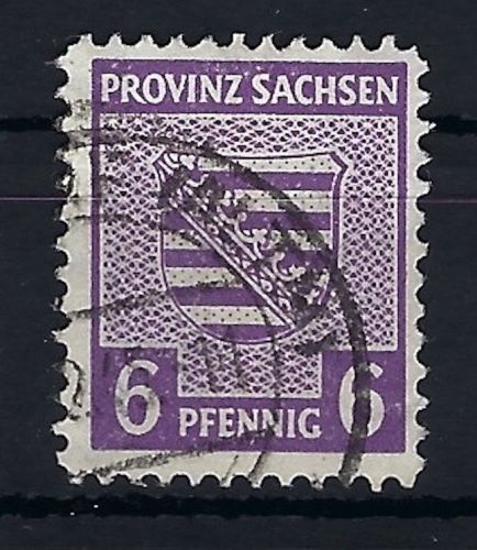Provinz Sachsen Mi 69 X cb °, gep. Ströh BPP, ME 2.000€