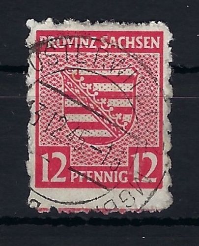 Provinz Sachsen Mi 71 XD °, gep. Ströh BPP, ME 400€
