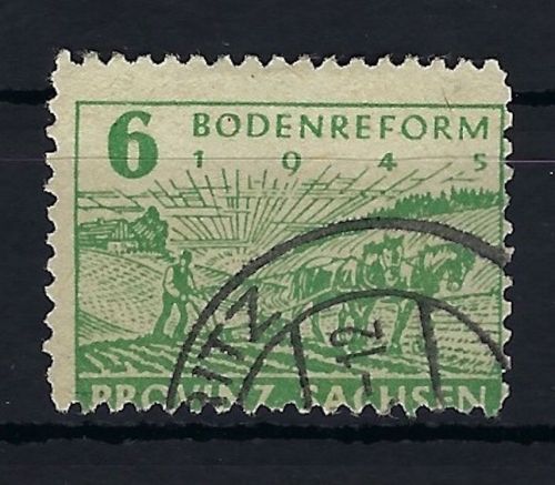 Provinz Sachsen Mi 85 wbA°, gep. Zierer + Ströh BPP, ME 450€