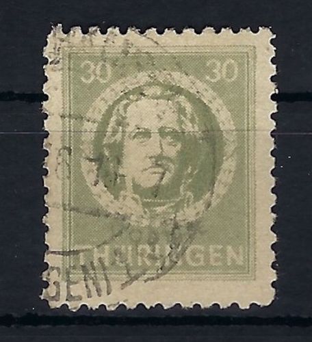 Thüringen Mi 99 AX a P2 °, gep. Ströh BPP, ME 400€