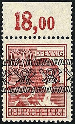 P) Bizone Mi 49 I P OR dgz ** einwandfrei, gep. Schlegel BPP, ME 300€