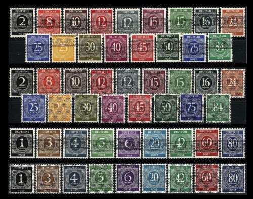 P) Bizone Mi 52-68 I/II K + I-IX I/II K , 4x FFA Schlegel BPP, 5.100€