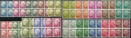 P) Bund Heuss I, Mi 177 - 196 ** im VB, FFA Schlegel BPP, ME 2.750€