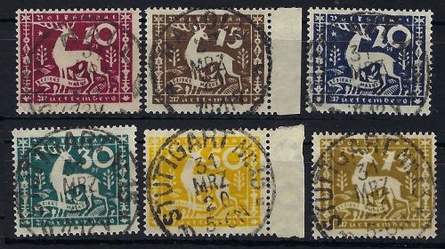 P) Württemberg Dienst Mi 144-49 ° Luxus, BPP / Infla Berlin, ME 150€