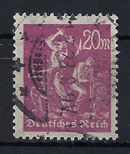 C) DR Mi 241 Y ° gep. Bechold BPP / Infla Berlin, ME 80€