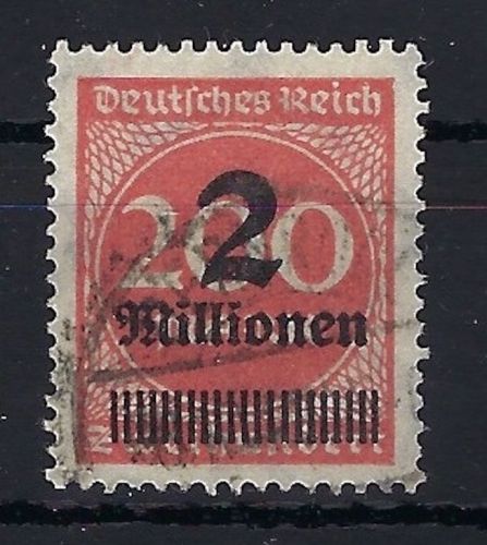 C) DR Mi 309 Pb ° gepr. Tworek BPP / Infla Berlin, ME 80€