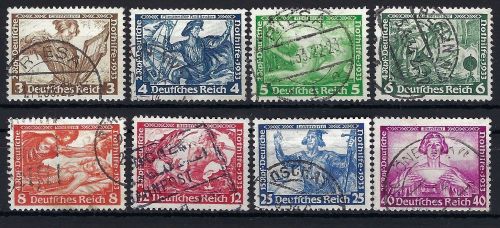 C) DR Mi 499-507 A( ohne 505A), 506-507 gep. Schlegel BPP, ME 250€