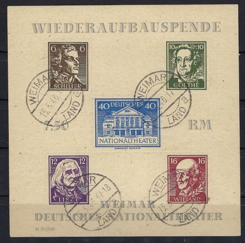 C) Thüringen Block 3 Ba ya Type I °, geprüft Stroh BPP