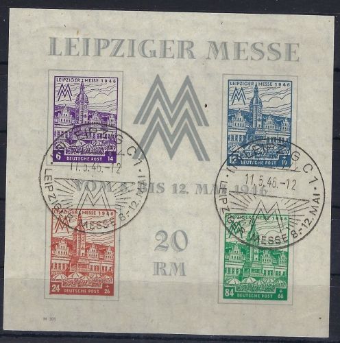 C) West Sachsen Block 5 Y Za °, FA Ströh BPP, ME 900€