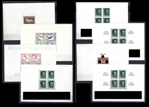 C) DR Sammlung Block 4 - 11 **, komplette Garnitur, ME 1467€