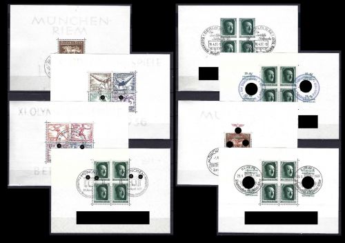 C) DR Sammlung Block 4 - 11 °, komplette Garnitur, ME 524€