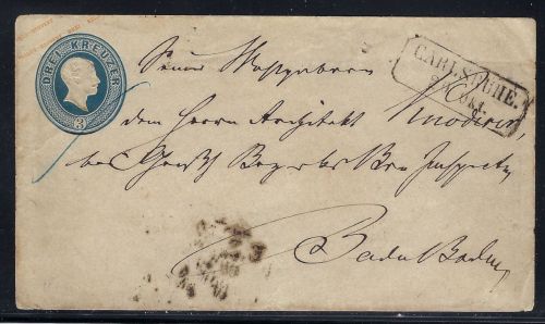 Baden GA-U 3 Kr. mit Ra2 Carlsruhe nach Baden-Baden