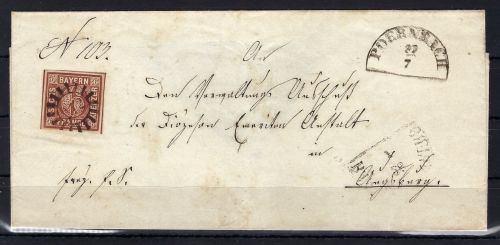 Bayern Mi 4II mit MR 272+Kreissegmentst. Poernbach und Bahn-Augsburg