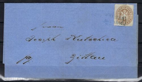 Bremen, Ra2 Bremen Bahnpost auf Preussen Mi 3, n. Zittau