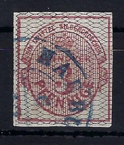 Hannover Mi 8a ° mit K2 Harburg, vollrandig