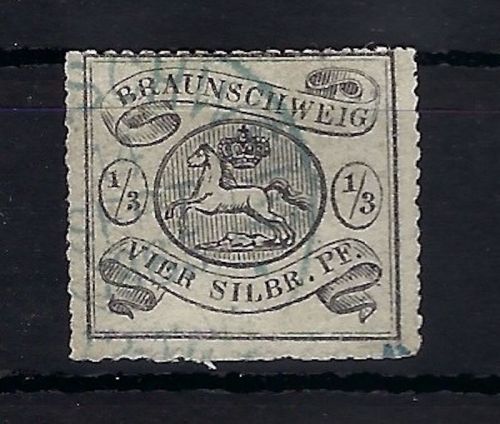 Braunschweig Mi 13° K2 Bahnhof-Postamt, sig. Richter ME 2.800€, Mängel