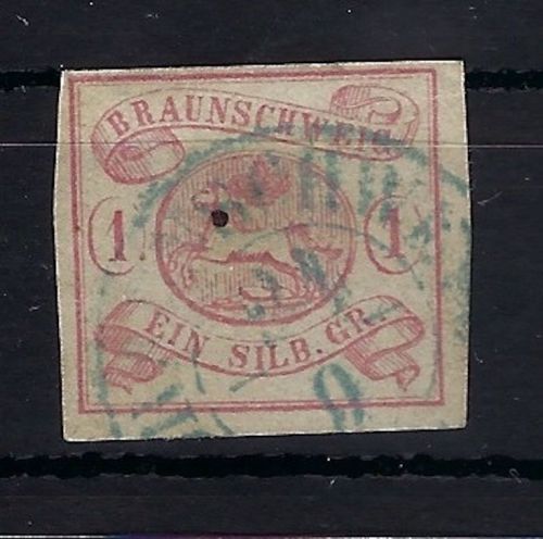 Braunschweig Mi 1 ° vollrandig, ME 400€