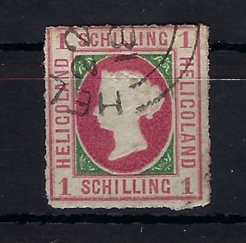 Helgoland Mi 2 ° signiert, ME 250€