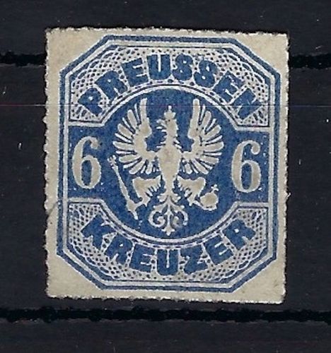 Preußen Mi 25 b (*) ohne Gummi, ME 150€