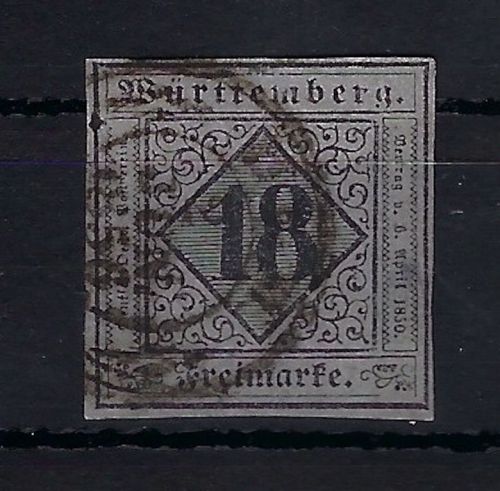 Württemberg Mi 5 °, ME 900€, Mängel