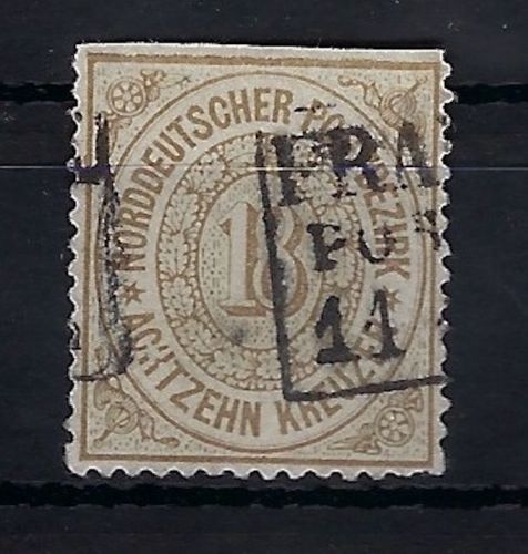 NDP Mi 23 ° gepr. Pfenninger, ME 2.300€, Mängel