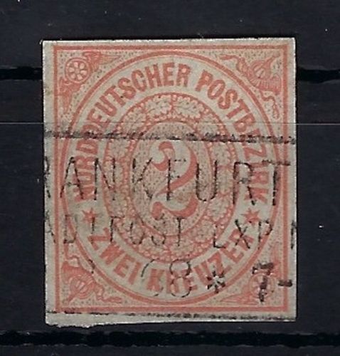 NDP Mi 8 U ° , tiefst gepr. Pfenninger, ME 120€