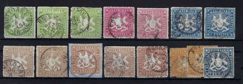 Württemberg Mi 30-35 ° inkl. 2x 18 Kreuzer, teils mehrfach, ME 2.975€