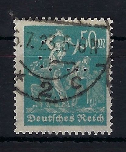 DR Mi 245 ° mit Firmenlochung, tiefst gep. Weinbuch BPP, ME 150€