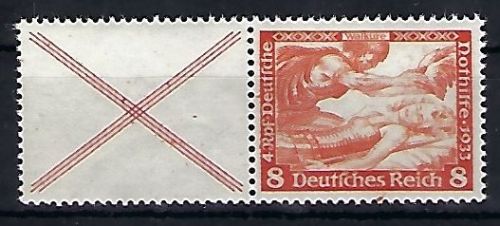 DR Wagner Zusammendruck W 51** einwandfrei und ungefaltet, ME 80€