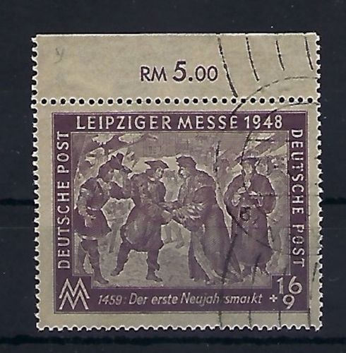 SBZ Mi 198 y ° (ex Fünfereinheit), mit FF Paul BPP, ME 200€