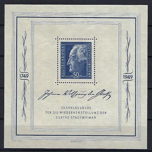 SBZ Block 6 ** einwandfrei, ME 220€