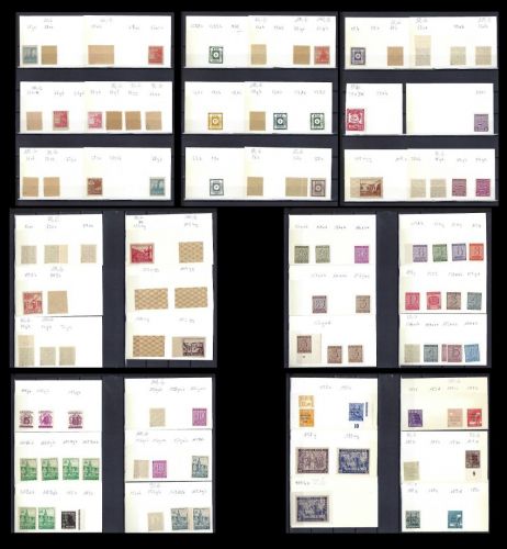 SBZ Teil Spezialsammlung ex Mi 28-233** einwandfrei, oft BPP gepr.