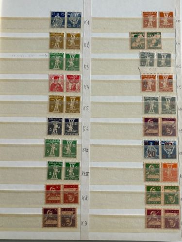 Schweiz, gute ZD Sammlung postfrisch mit guten Serien