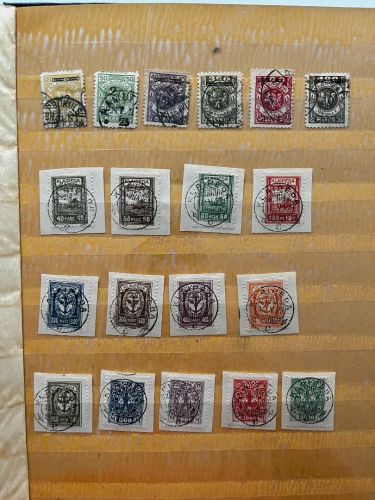 Danzig / Memel bestand im Steckbuch **/*/°/wenige (*)