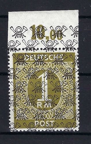 P) Bizone Mi A IX / II P OR** ungefaltet, gepr. Schlegel BPP