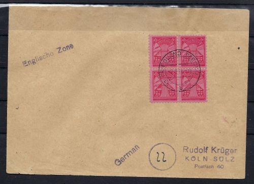 Mecklenburg Vorpommern Mi 19y VB els MeF, gep. Thom BPP