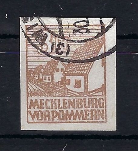 Mecklenburg Vorpommern Mi 29 xb ° gep. Kramp BPP