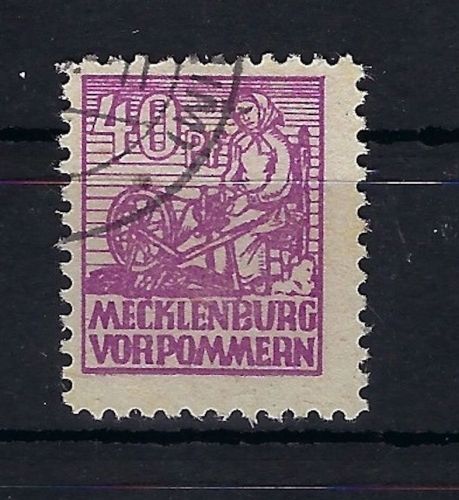 Mecklenburg Vorpommern Mi 40 yb ° gep. Thom BPP, ME 360€