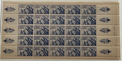 P) Deutsche Besetzung Frankreich / Privatausgabe Mi IX Bogen **