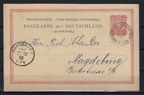 DAP Türkei VP8, klarer KDPA Constantinopel - Magedeburg, s. Steuer BPP